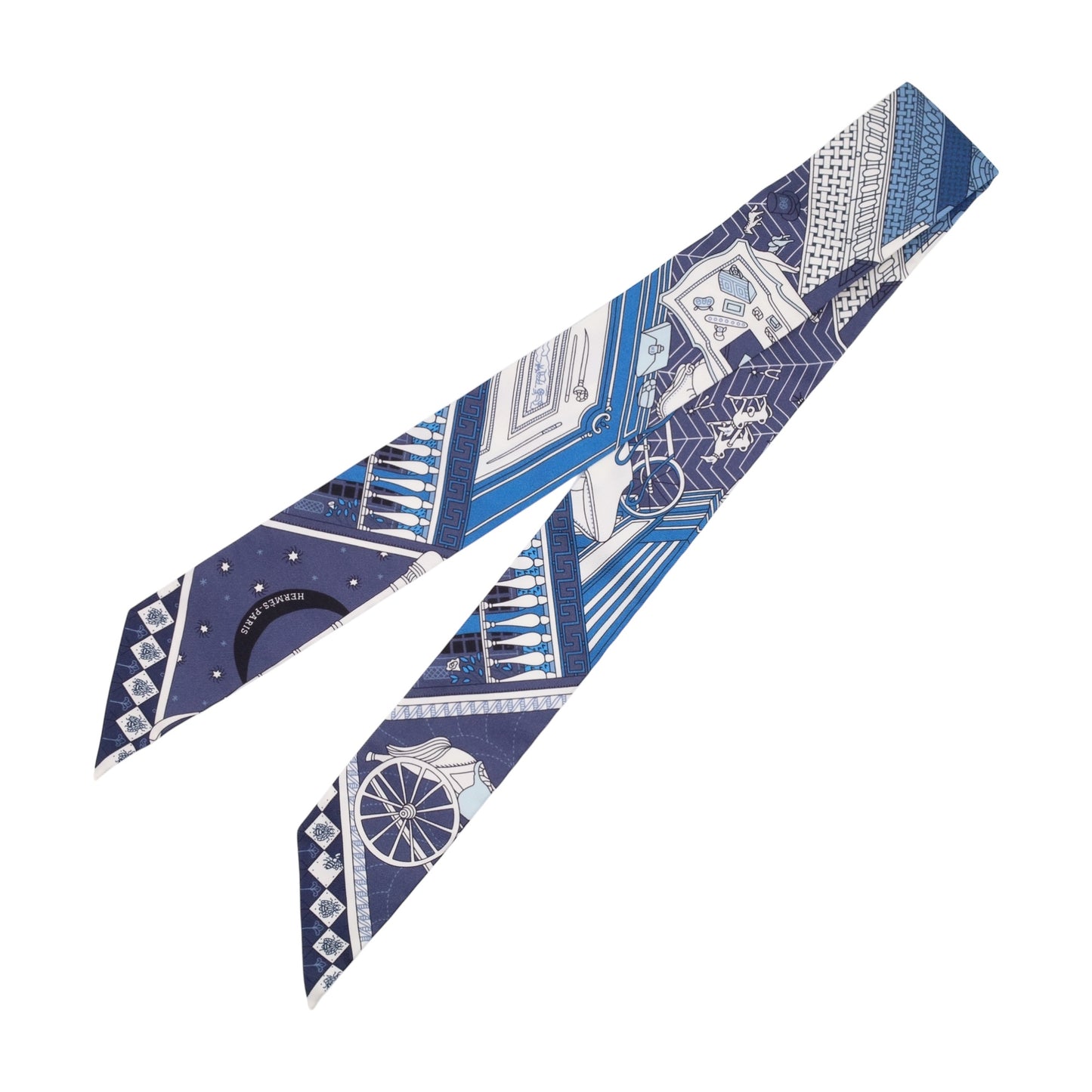 ツイリー　オブジェ　ドゥ　キュリオジテ　シルク　ネイビー