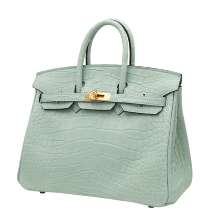 Birkin 25 鳄鱼皮 Matt Verdeaux GP W 雕刻