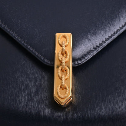 アルカザール　ボックスカーフ　ブルーインディゴ　GP　〇Ｎ刻印