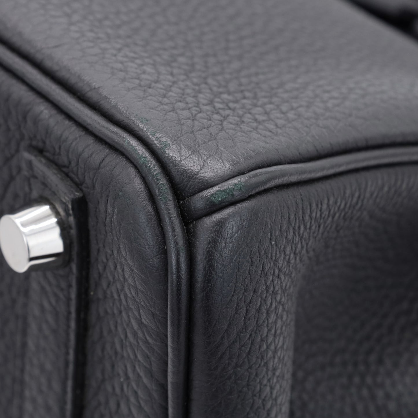 バーキン25　トゴ　ブラック　SS　X刻印