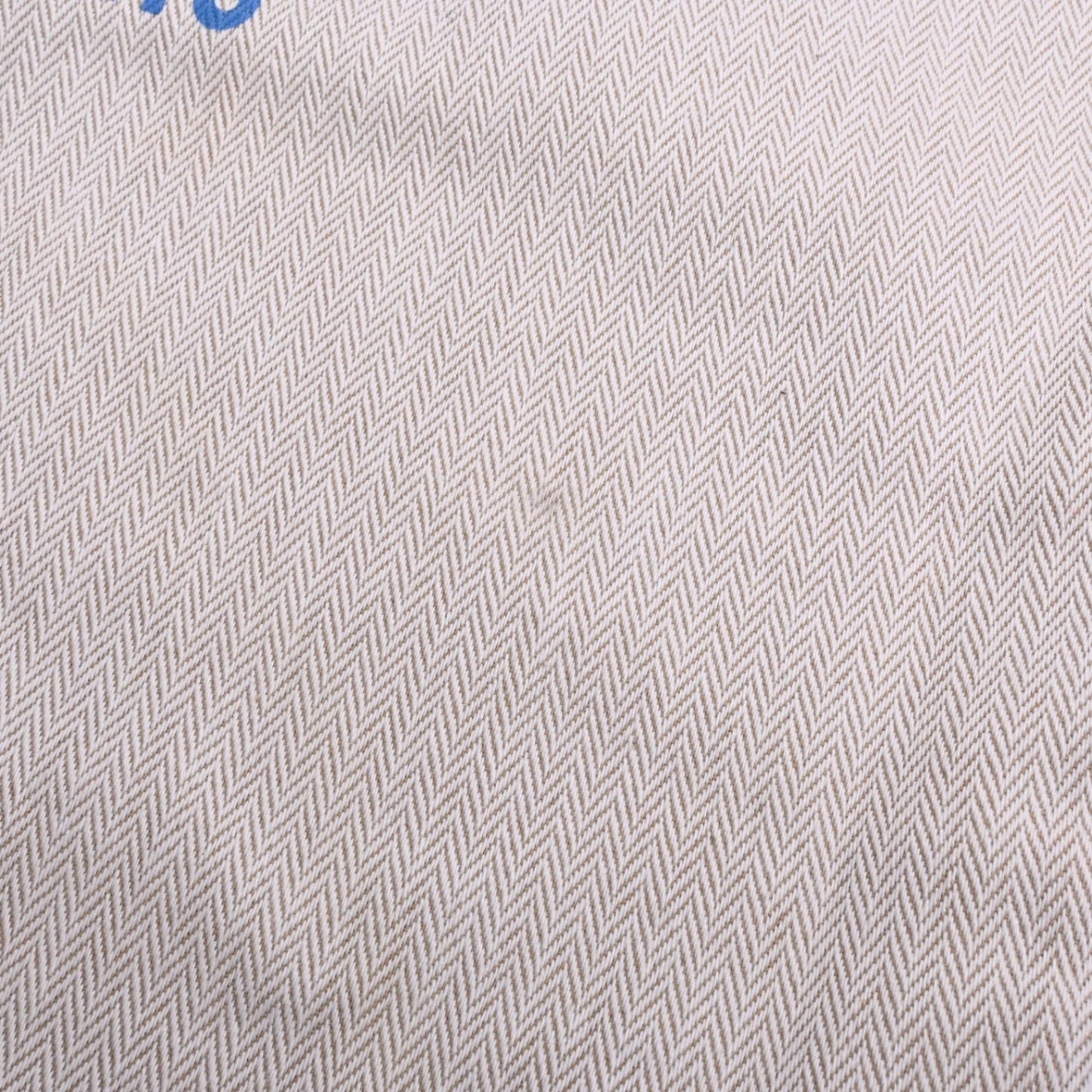 アリーヌGM　トワルシェブロン　アイボリー　ブルージーン