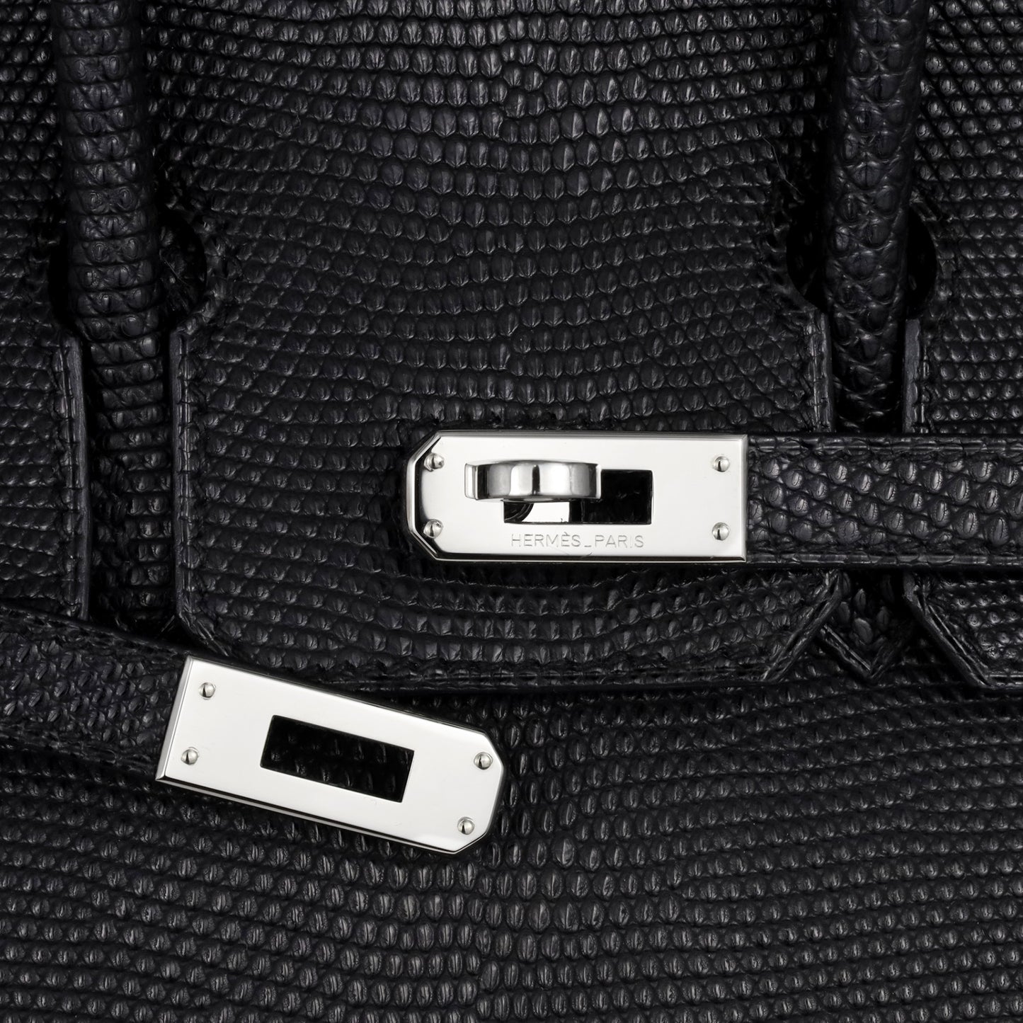 Birkin 25 Lizard Black SS □MStamp