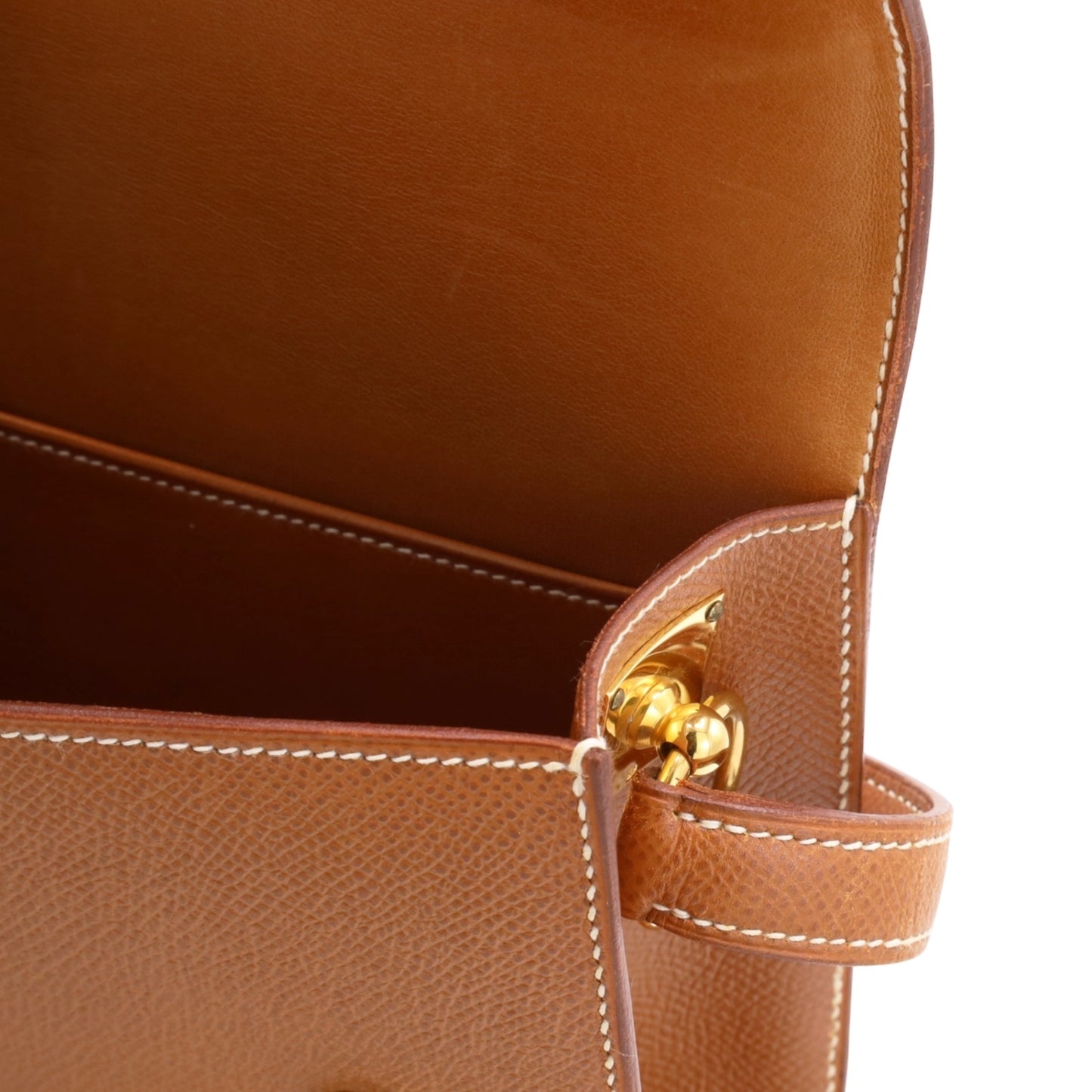 Doggy Medor Shoulder Bag Couchevel Gold GP 〇WStamp
