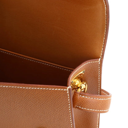 Doggy Medor Shoulder Bag Couchevel Gold GP 〇WStamp