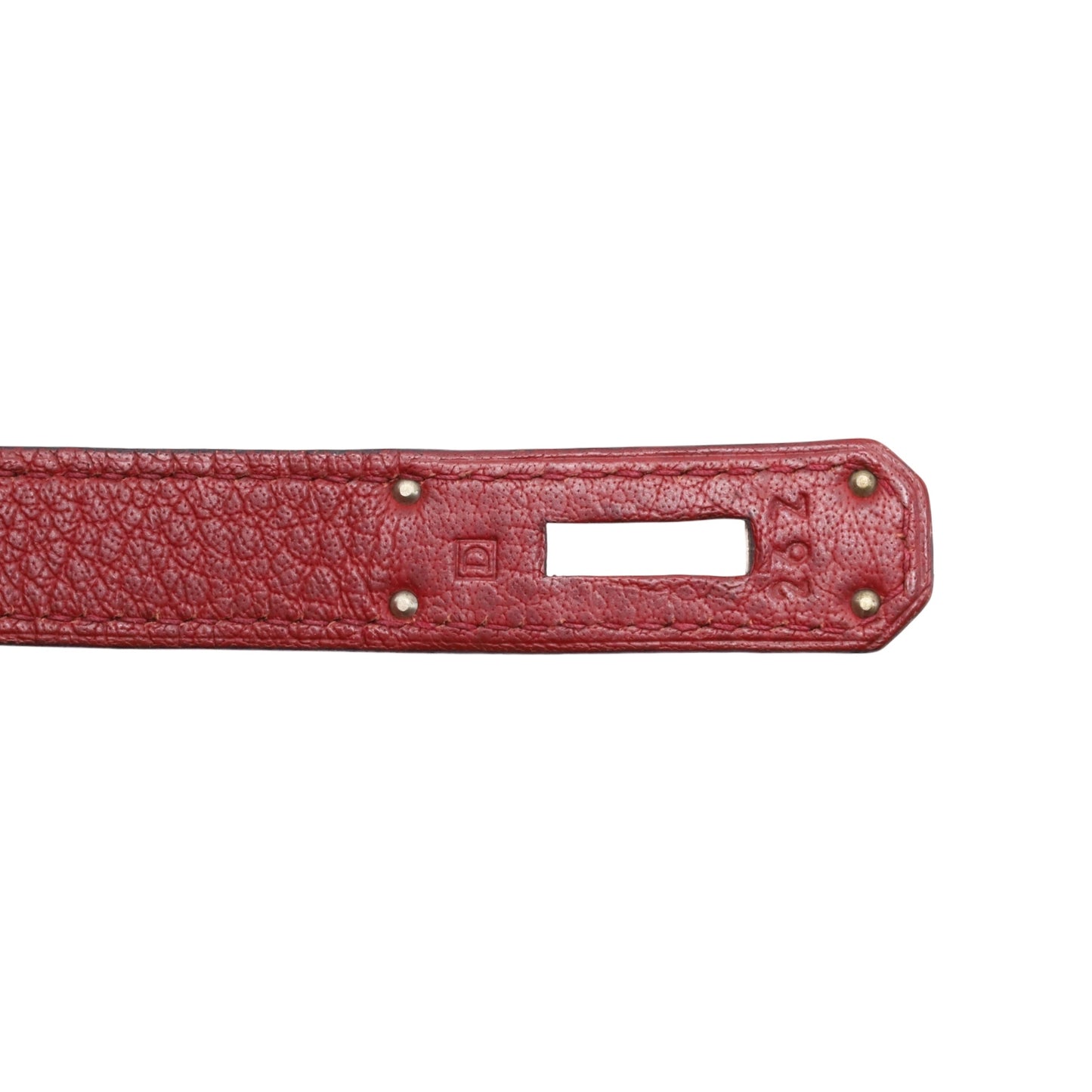 Birkin 45 Long Shoulder Buffle Skipper Rouge Ash SS □DStamp
