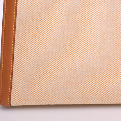 Kelly 32 Calf Toile Ash Gold GP 〇Z engraved