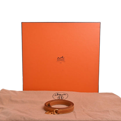 Kelly 32 Calf Toile Ash Gold GP 〇Z engraved