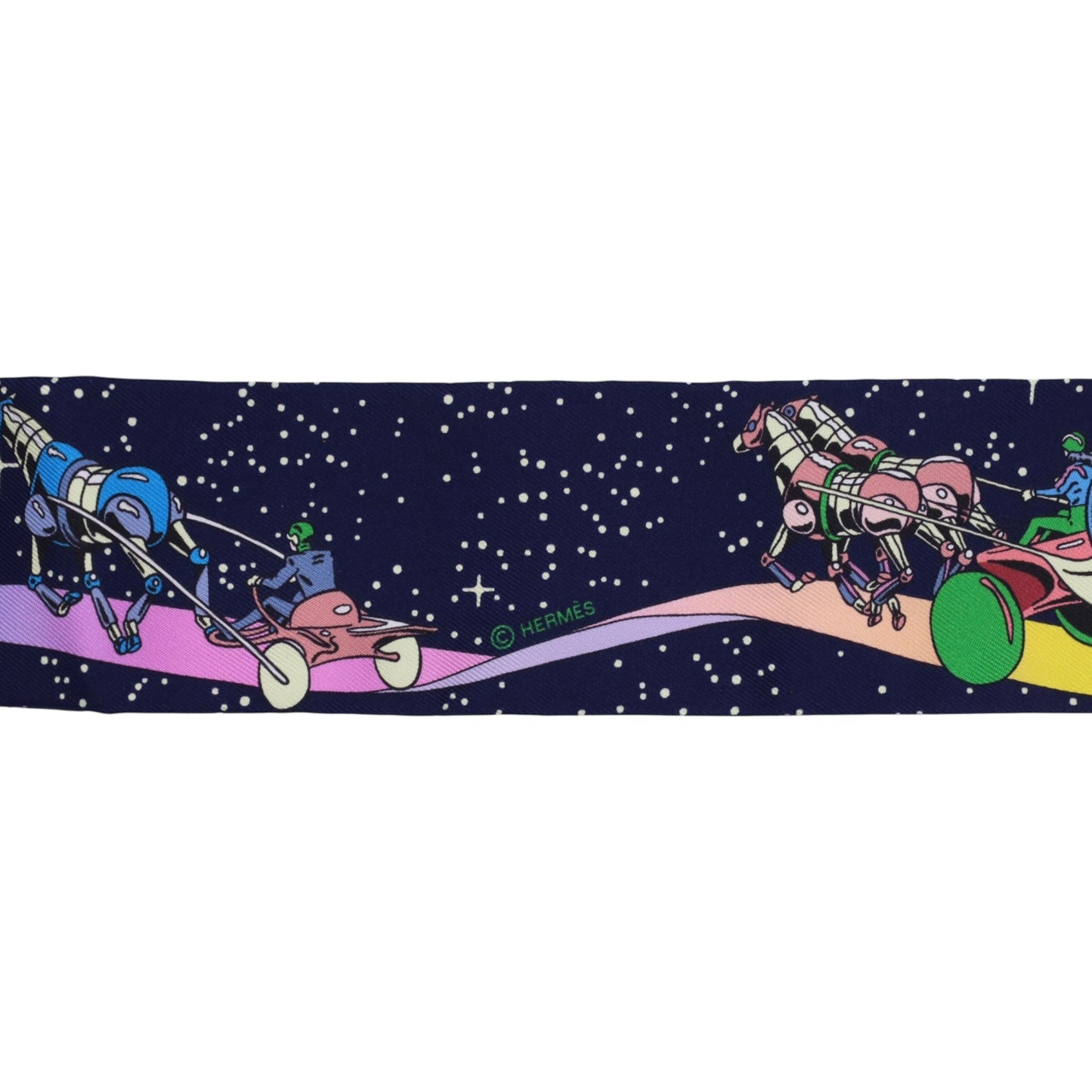 ツイリー　スペース・ダービー　シルク　ネイビー