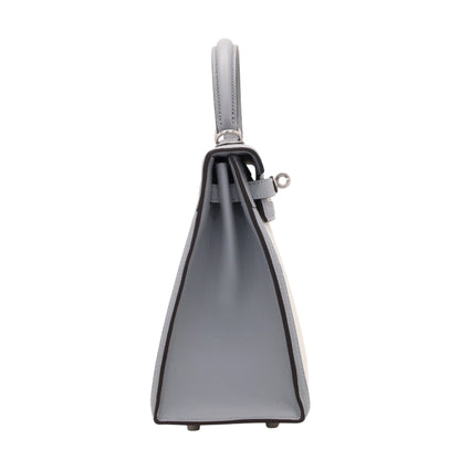 ケリー25　トワルアッシュ　ヴォースイフト　ブルーグラシエ　エクリュ　SS　K刻印