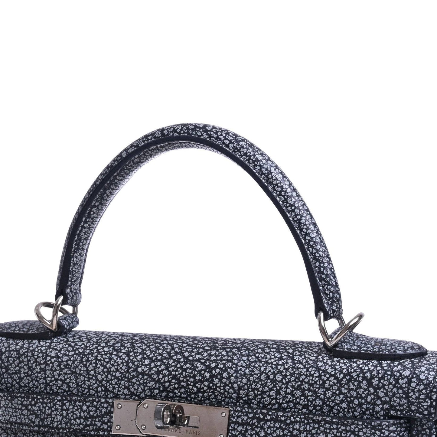 Kelly 28 Buffle Skipper Dalmatian Black SS □F engraved