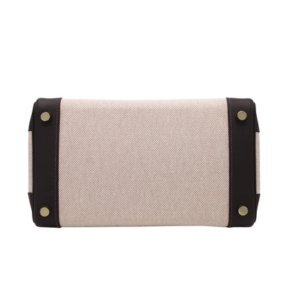 バーキン25　ヴォースイフト　トワルアッシュ　バイブルン　エクリュ　GP　K刻印