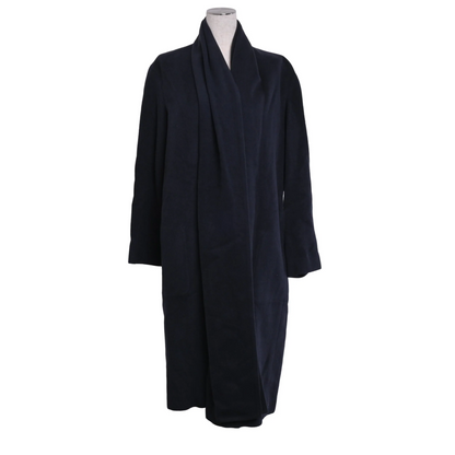 ストール付きコート　カシミヤ　ネイビー　36