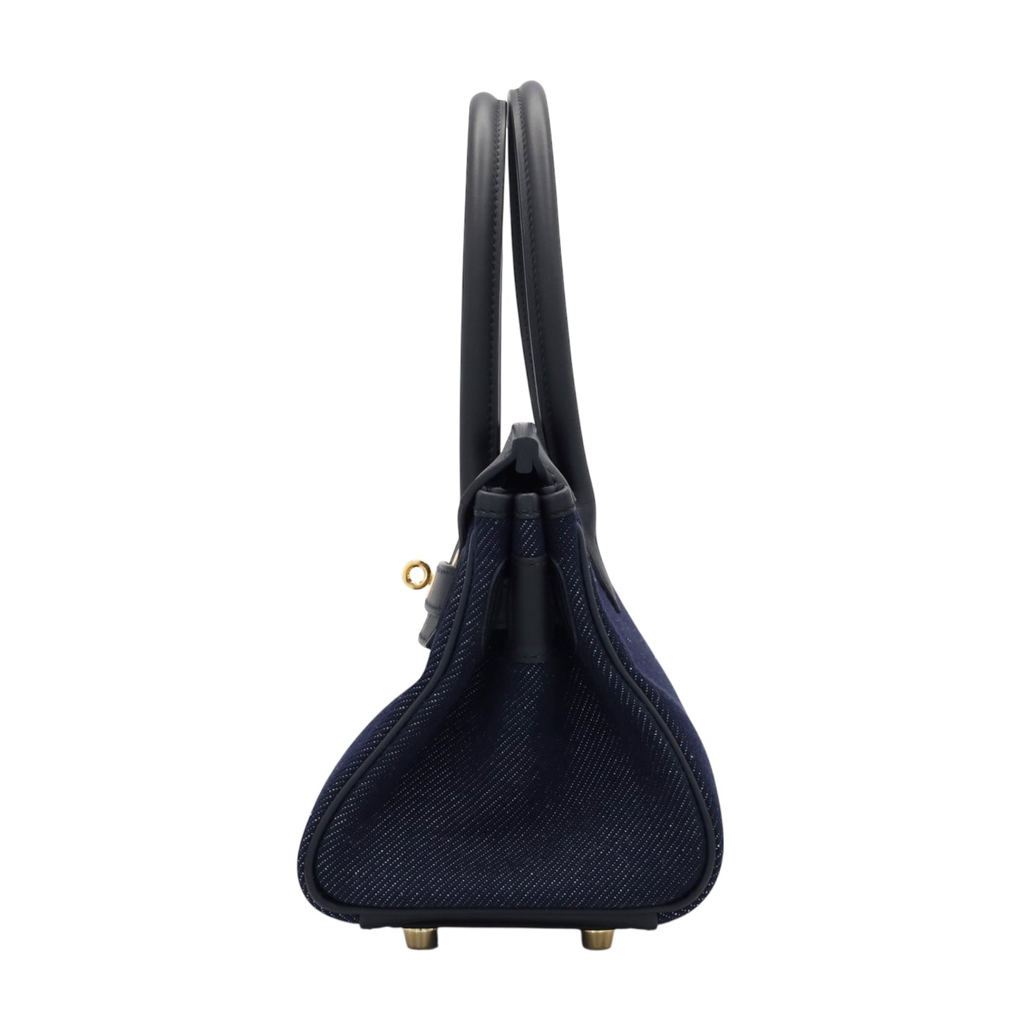 Birkin 单肩灯 29 Vaux Swift Toile Jean 黑蓝靛蓝 GP K刻印