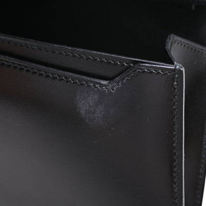 ナポレオン　ショルダーバッグ　ボックスカーフ　ブラック　GP　〇S刻印