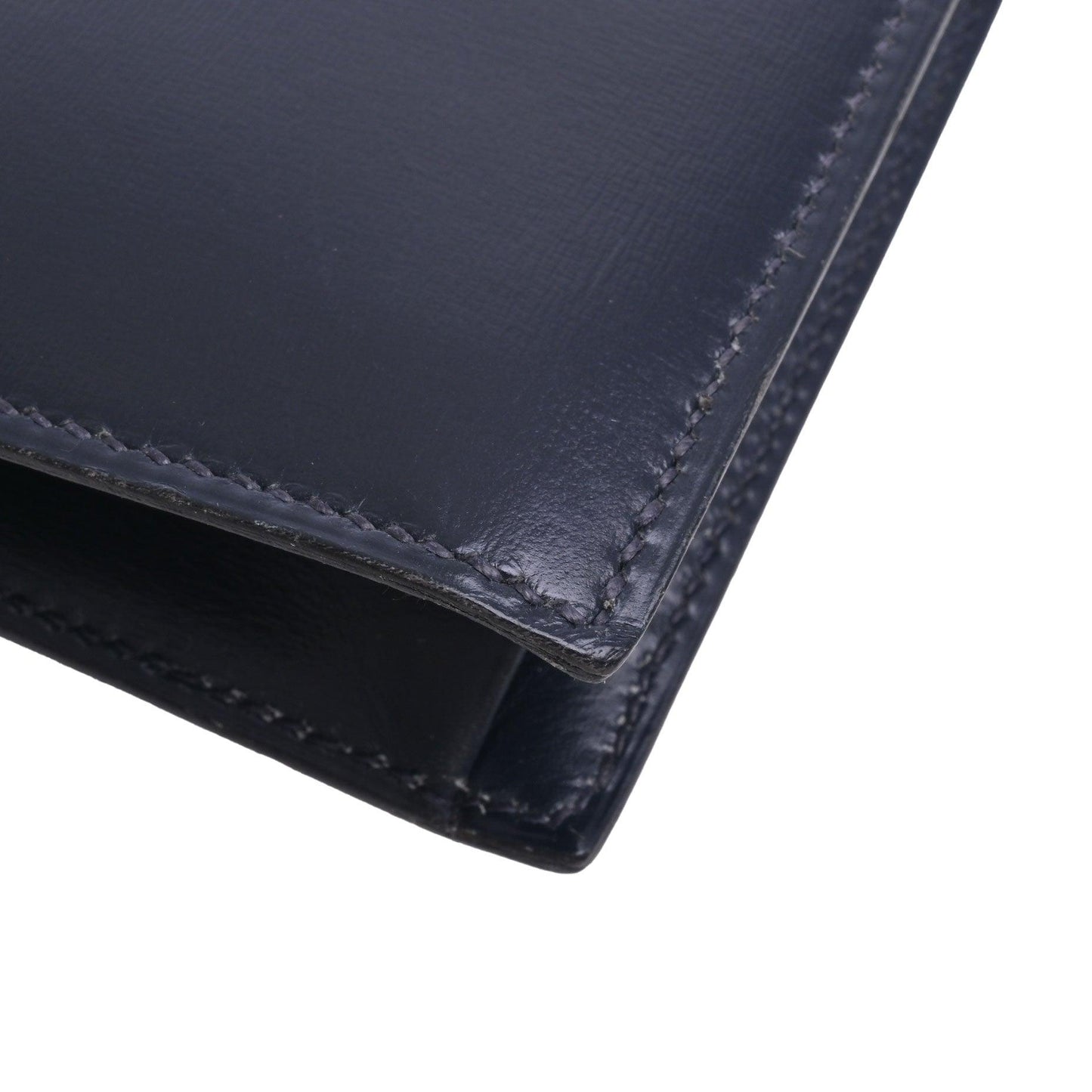 アルカザール　ボックスカーフ　ブルーインディゴ　GP　〇Ｎ刻印