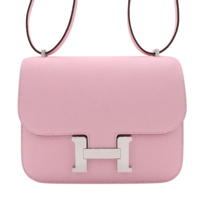 Constance Mini Chevre Rose Sakura SS GStamp