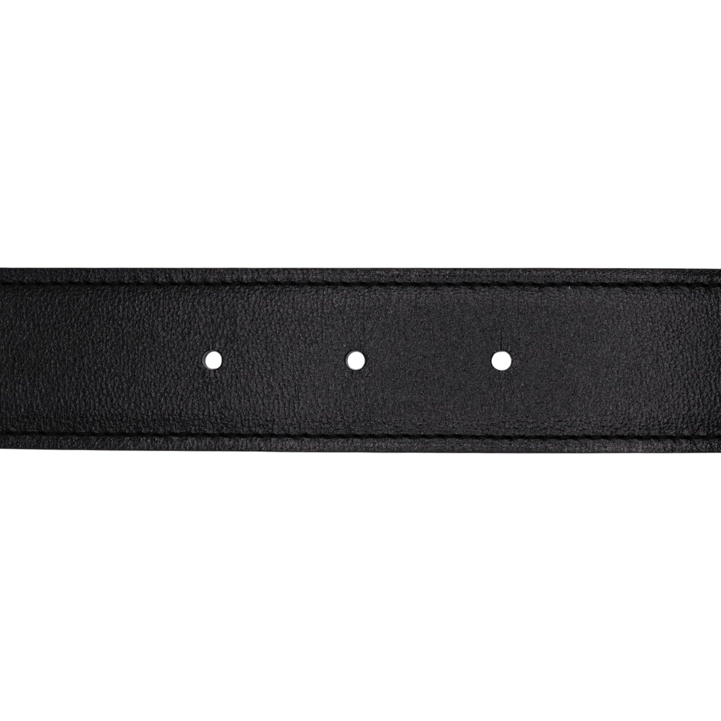 Constance belt 90BoxCalfBlack Chocolate So Black KStamp