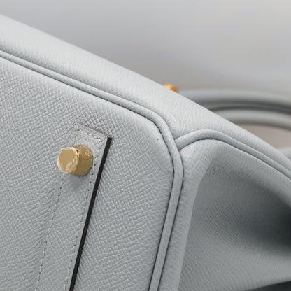Birkin 30 Vaud Epson Blue Gracie GP X engraved