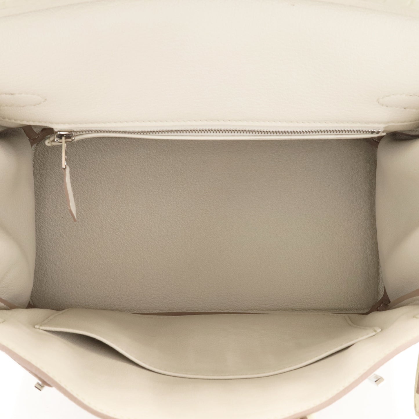 Birkin 25 Touch Alligator Matte Togo Beton SS W Engraved