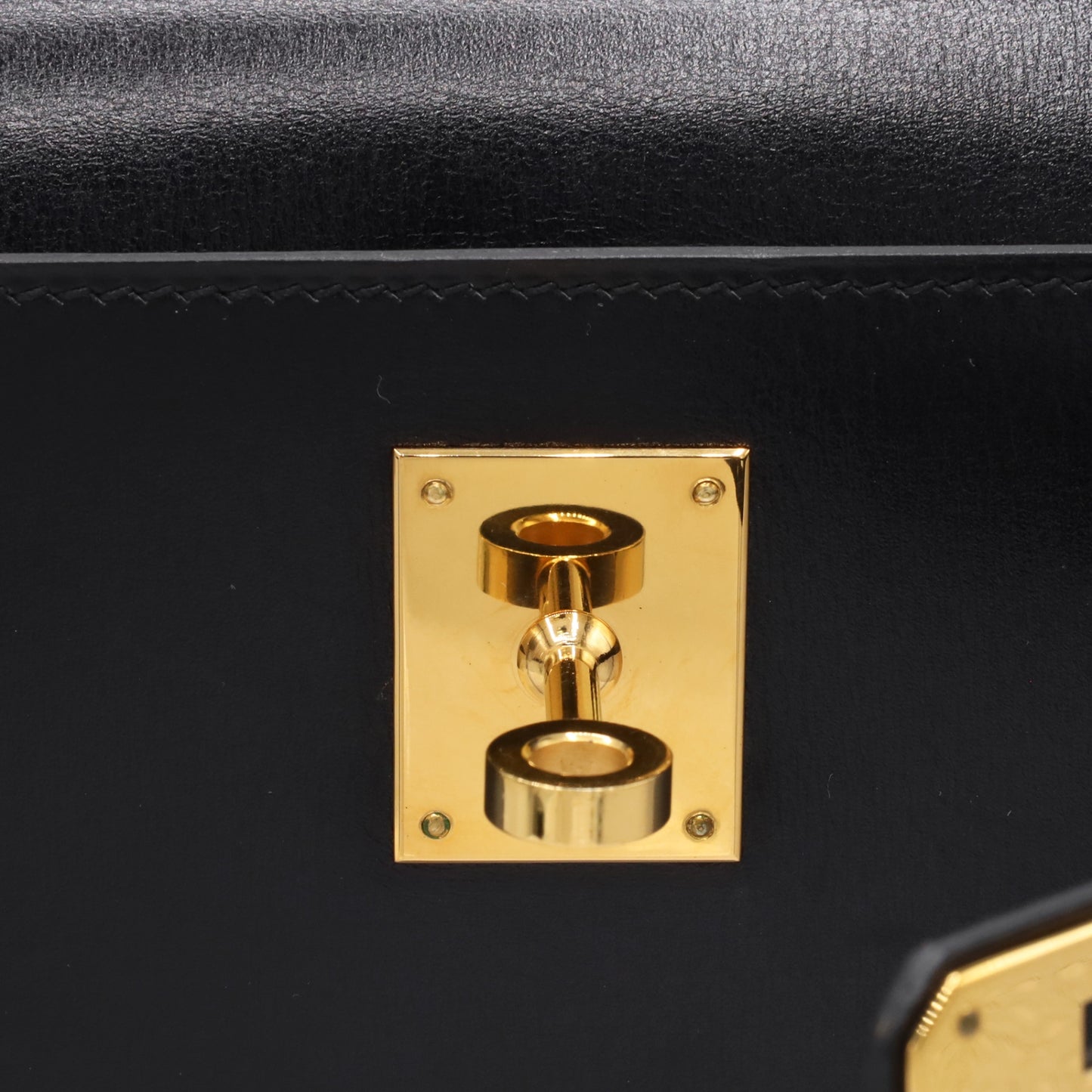 ケリーエラン　ボックスカーフ　ブラック　GP　□D刻印