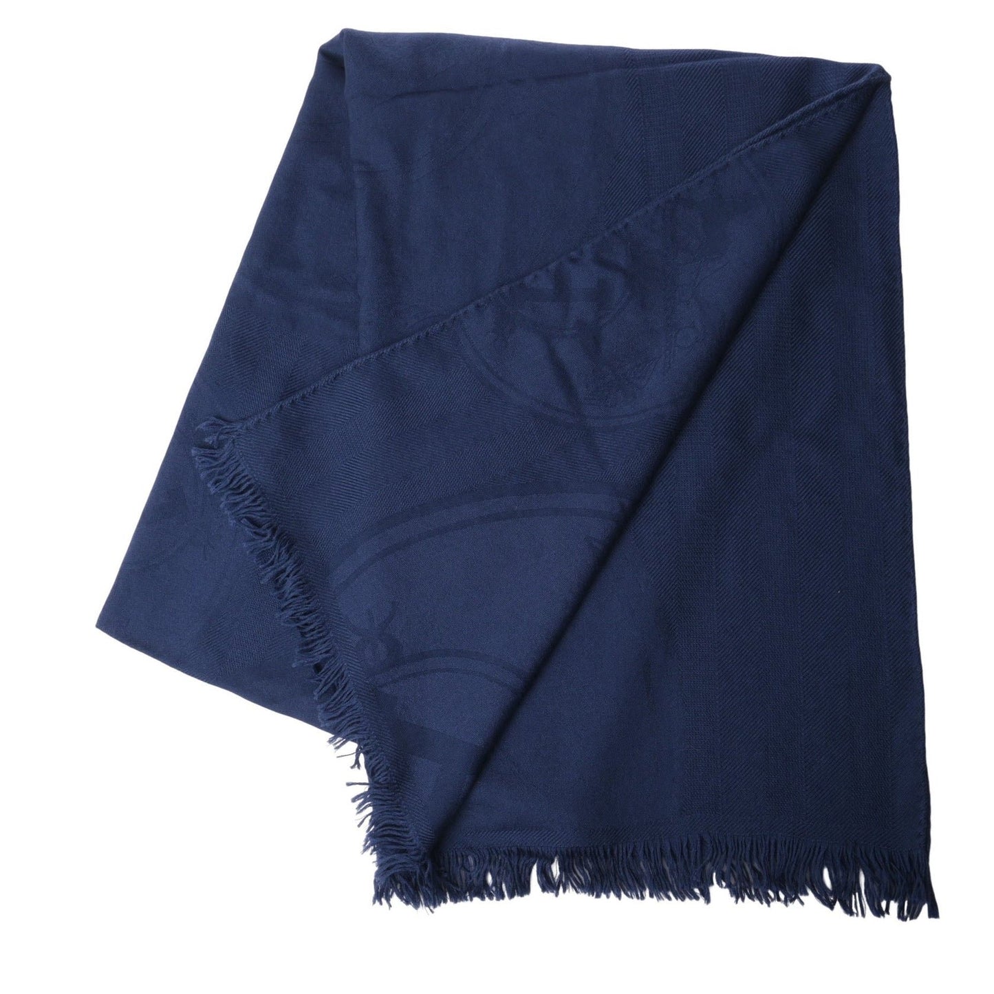 ストール　ニュー・リブリス　カシミア　ネイビー