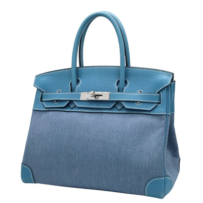 バーキン30　トワルジーン　トゴ　ブルージーン　SS　□J刻印