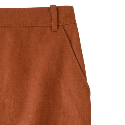 Skirt Linen Brown 34
