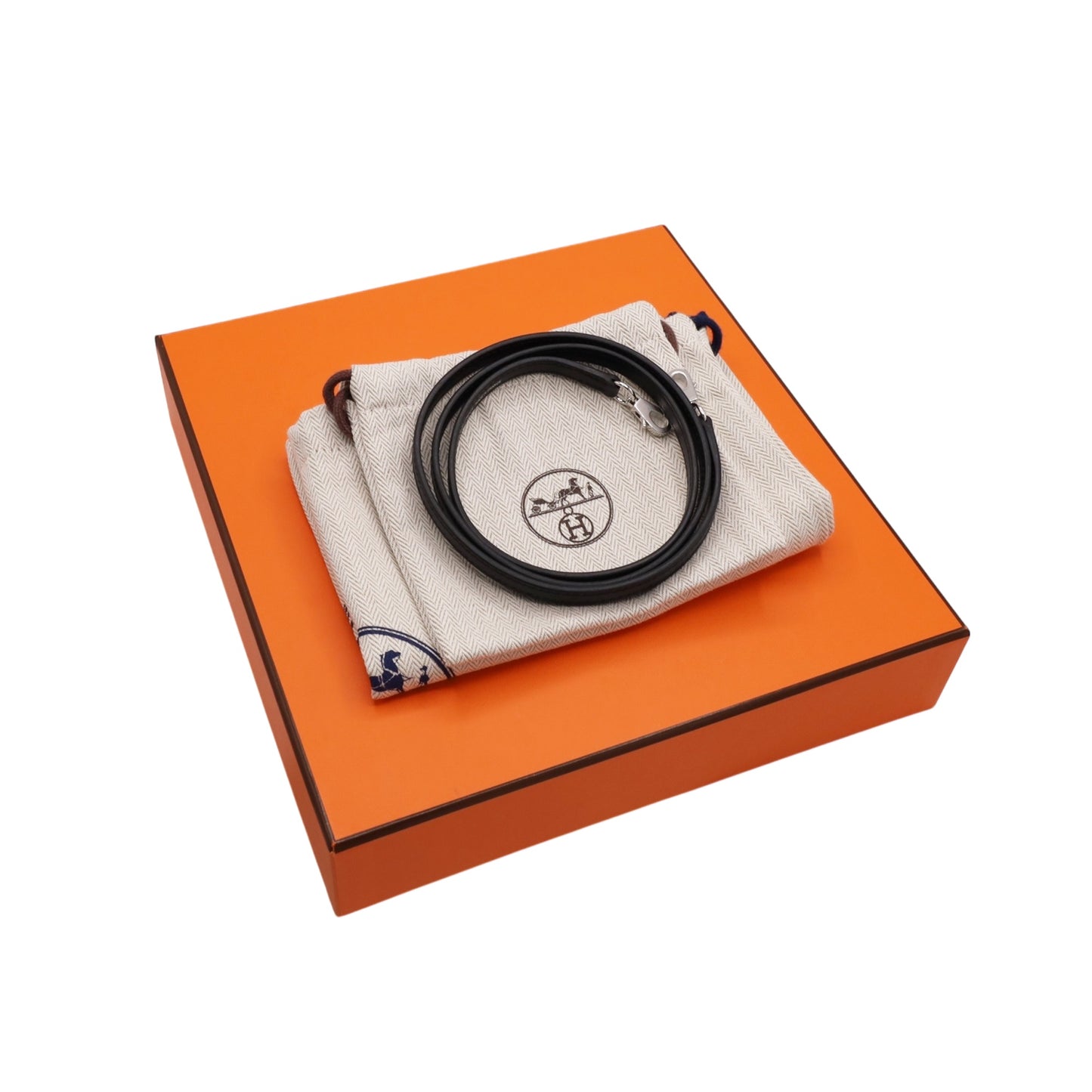 Mini Kelly 2 Panpille Box Lustre Tatterakt Sombrero Black SS G stamp