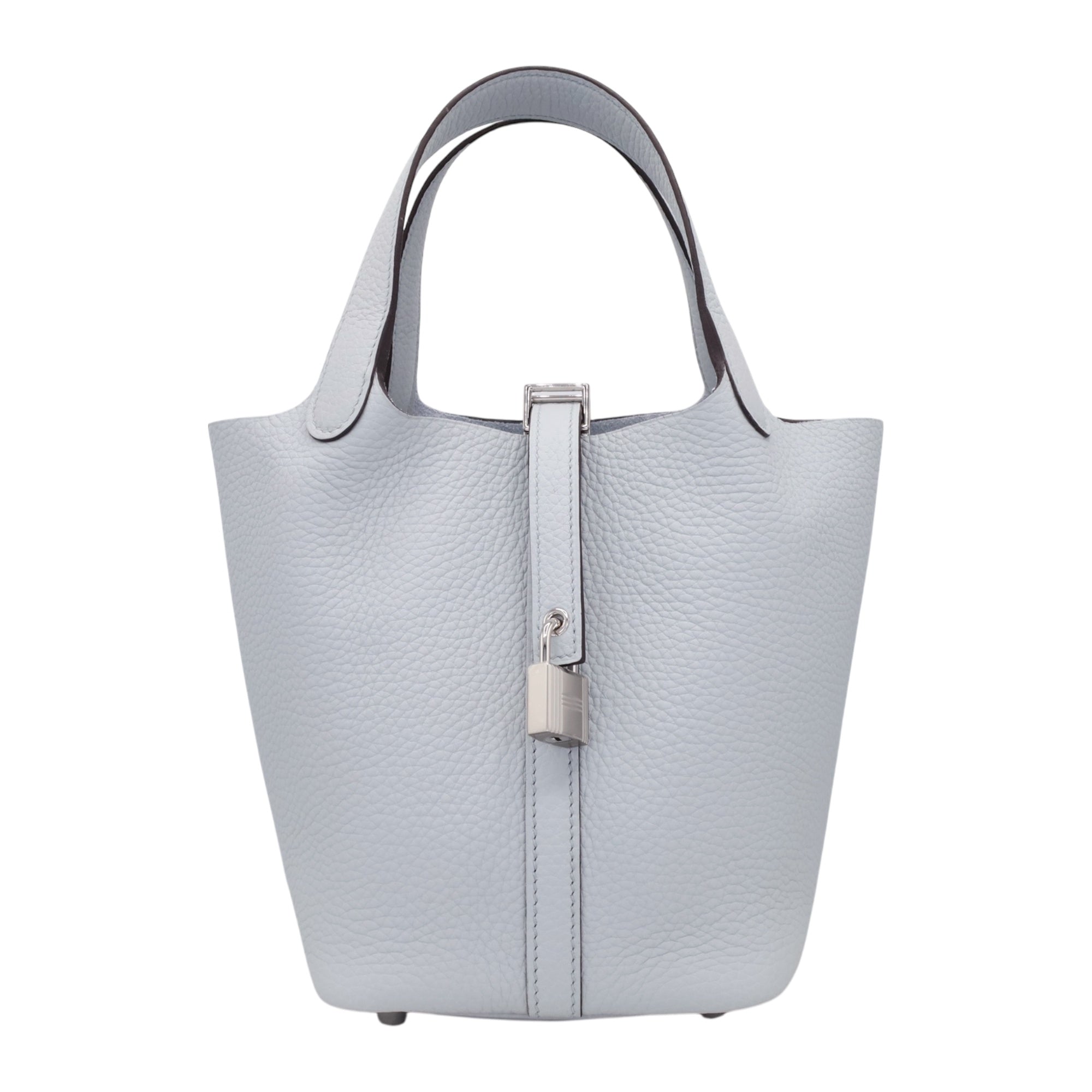 ✨新品展示品✨HERMES❤️ ピコタンロックPMトリヨンクレマンス✨ブルージーン エルメス ピコタンロック26 GM トリヨンクレマンス ブルー
