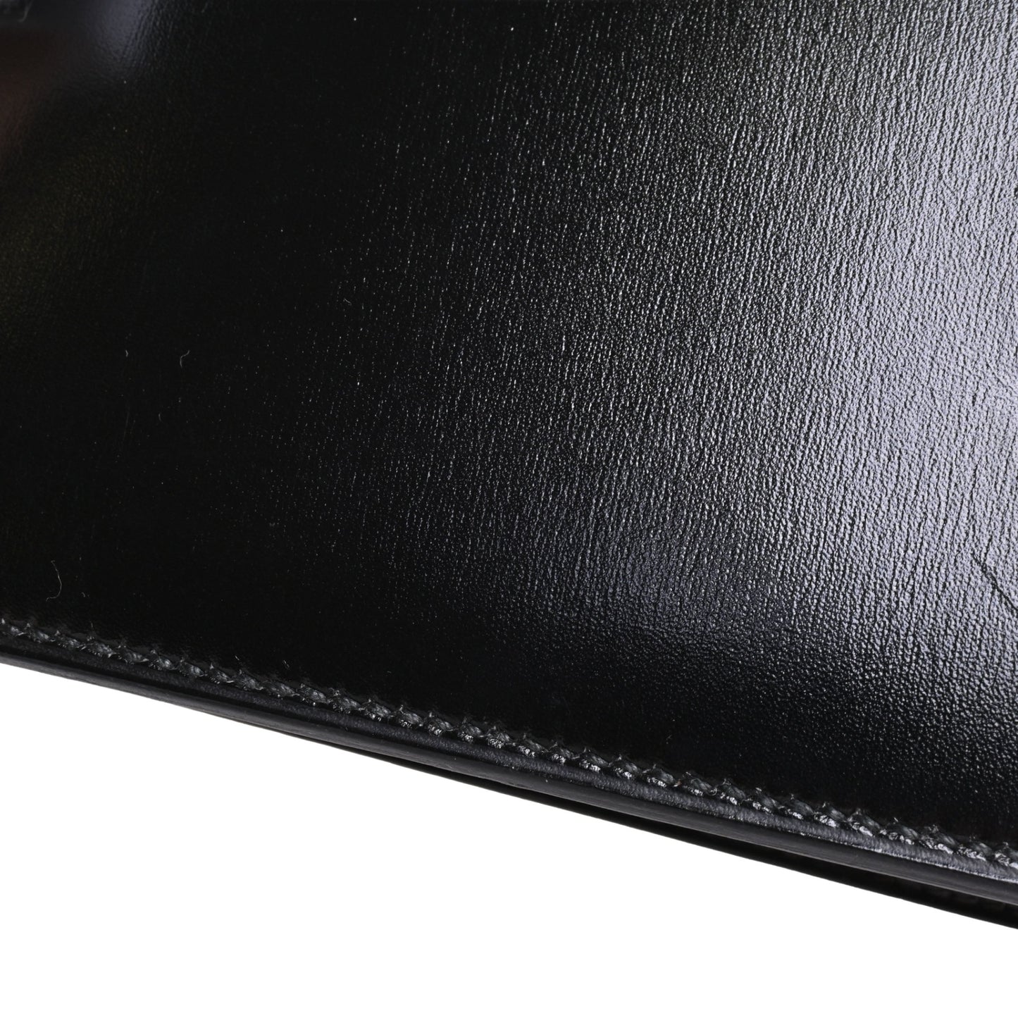 ナポレオン　ショルダーバッグ　ボックスカーフ　ブラック　GP　〇S刻印