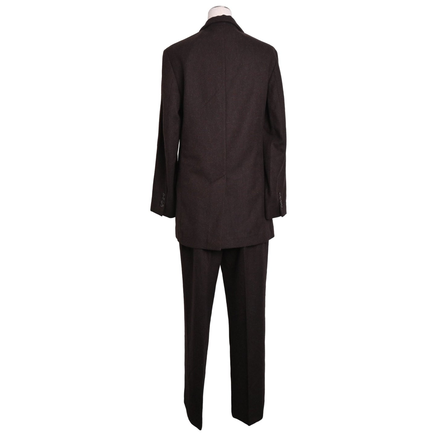 セットアップ　ウール混　ブラウン　40