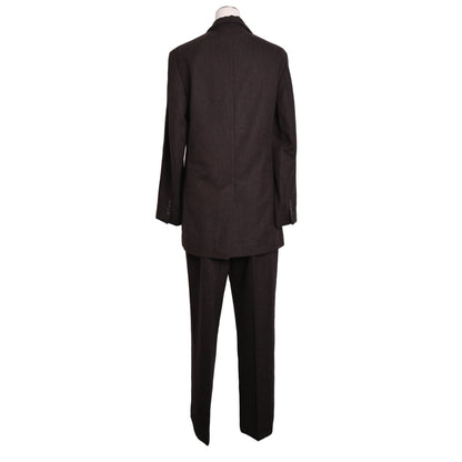 セットアップ　ウール混　ブラウン　40