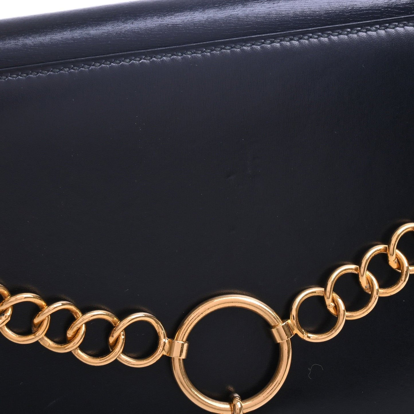 ヴィンテージクラッチ　ボックスカーフ　ブラック　GP　〇J刻印