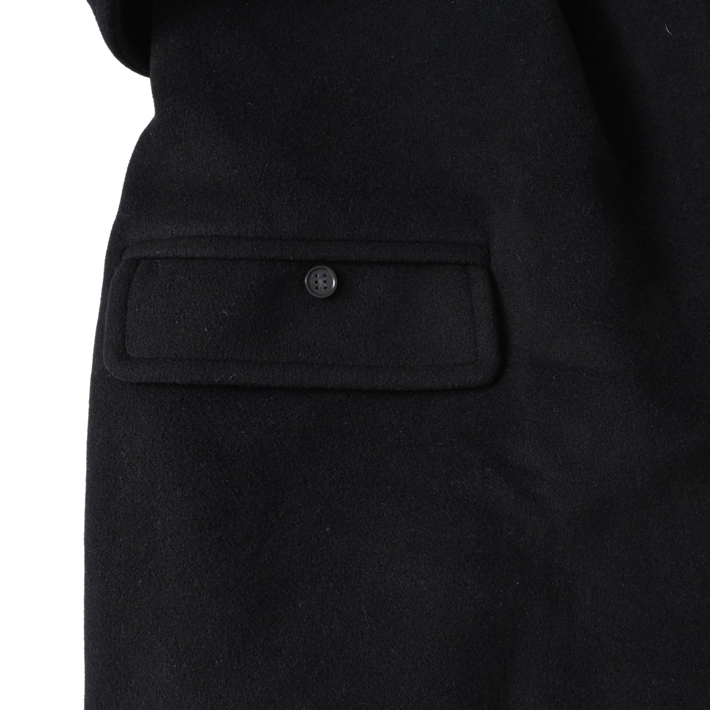 ベルテッドコート　カシミヤ　ブラック　40