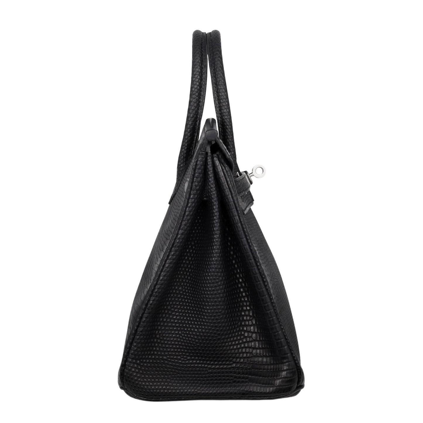 Birkin 25 Lizard Black SS □MStamp