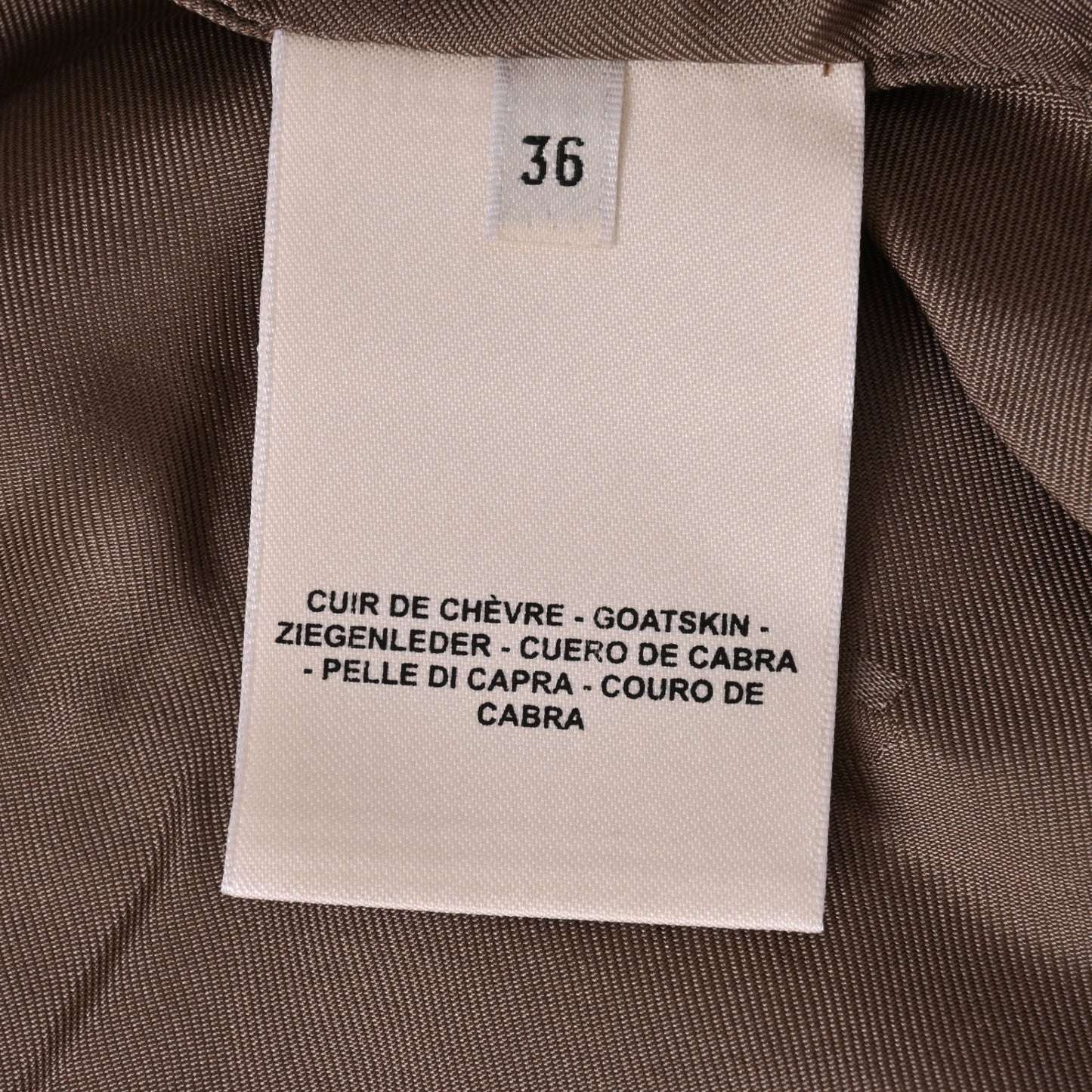 コート　ネードル　ゴート　ベージュ　36