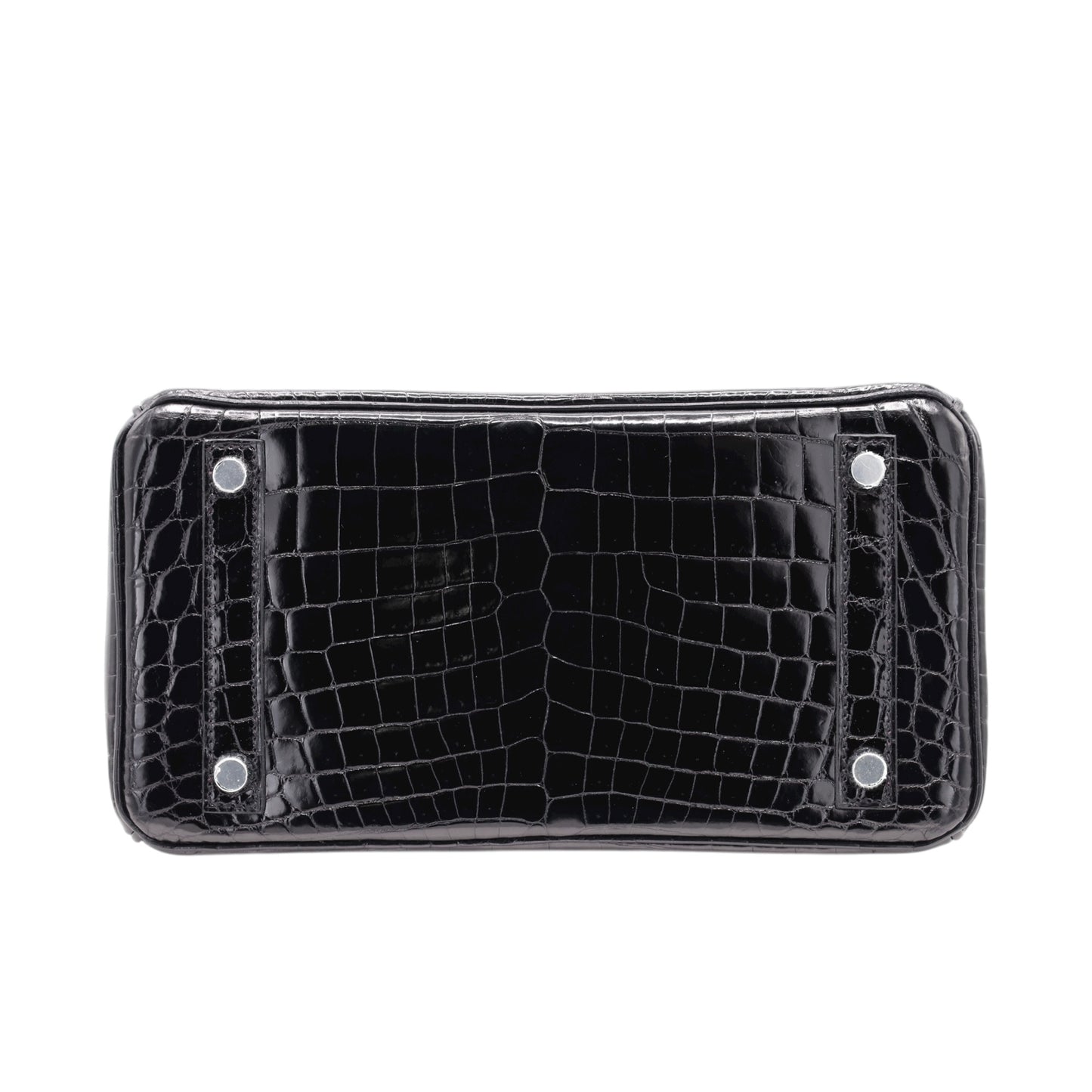 バーキン25　ニロティカス　ブラック　SS　D刻印