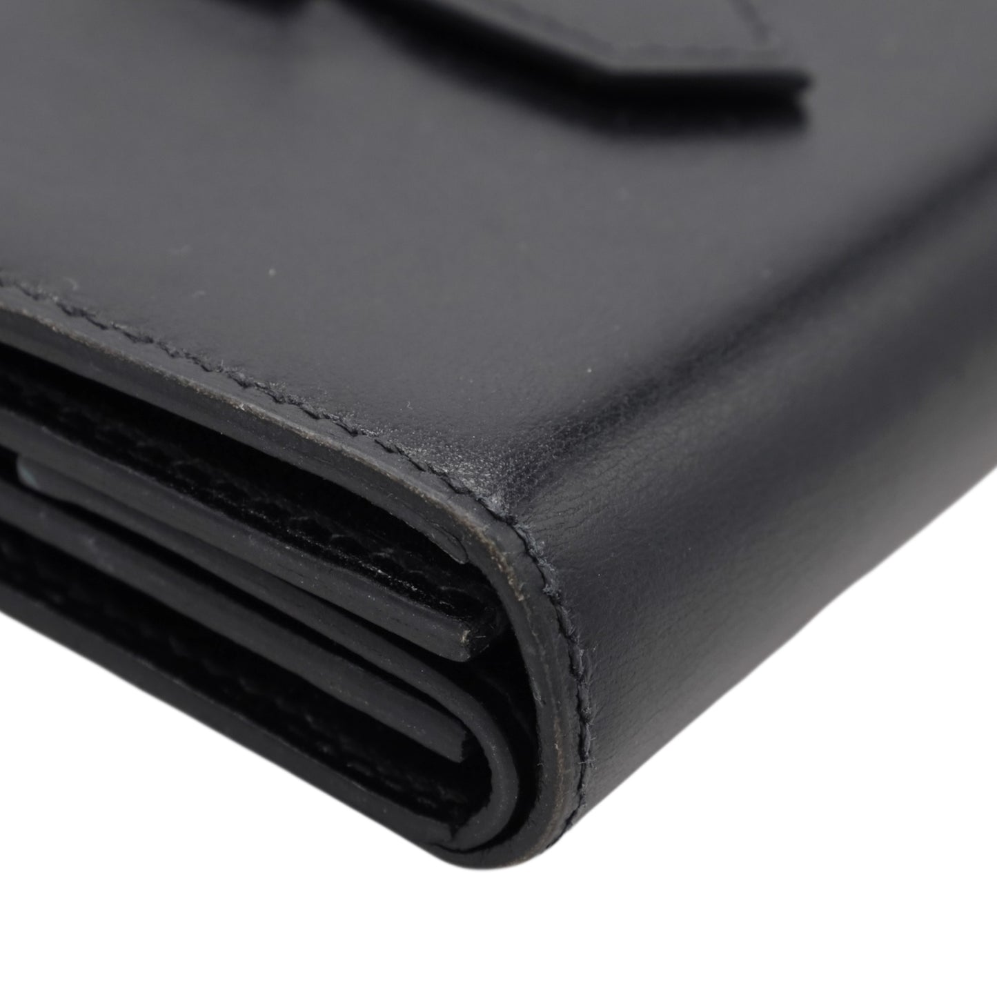 ベアン　ミニ　ボックスカーフ　ブラック　ソーブラック　B刻印