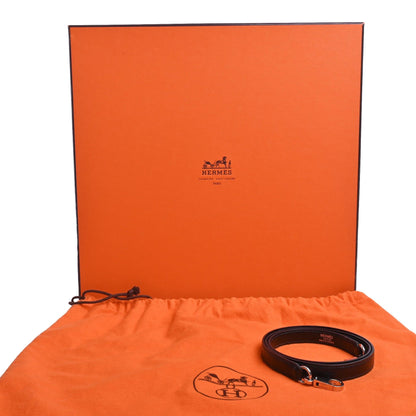 Kelly 25 Metal Crinorun Box Calf Black SS □C Engraved