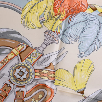 Carre 90 Arne de Coeur Silk Beige