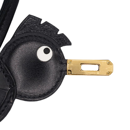 Birdie Charm Touch Vaux Swift Alligator Matte Black GP BStamp