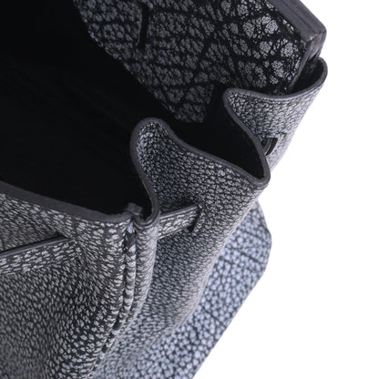 Birkin 35 Buffle Skipper Dalmatian Black SS □E engraved