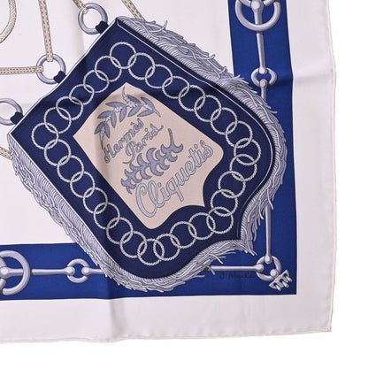 カレ90　クリケティス　シルク　ネイビー