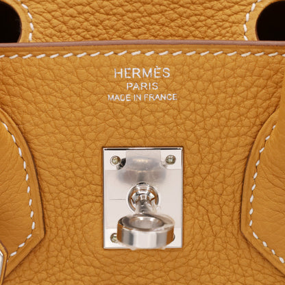 バーキン25　トゴ　ナチュラルサブレ　SS　W刻印