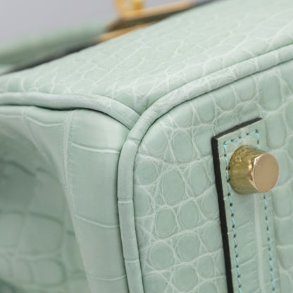 Birkin 25 鳄鱼皮 Matt Verdeaux GP W 雕刻