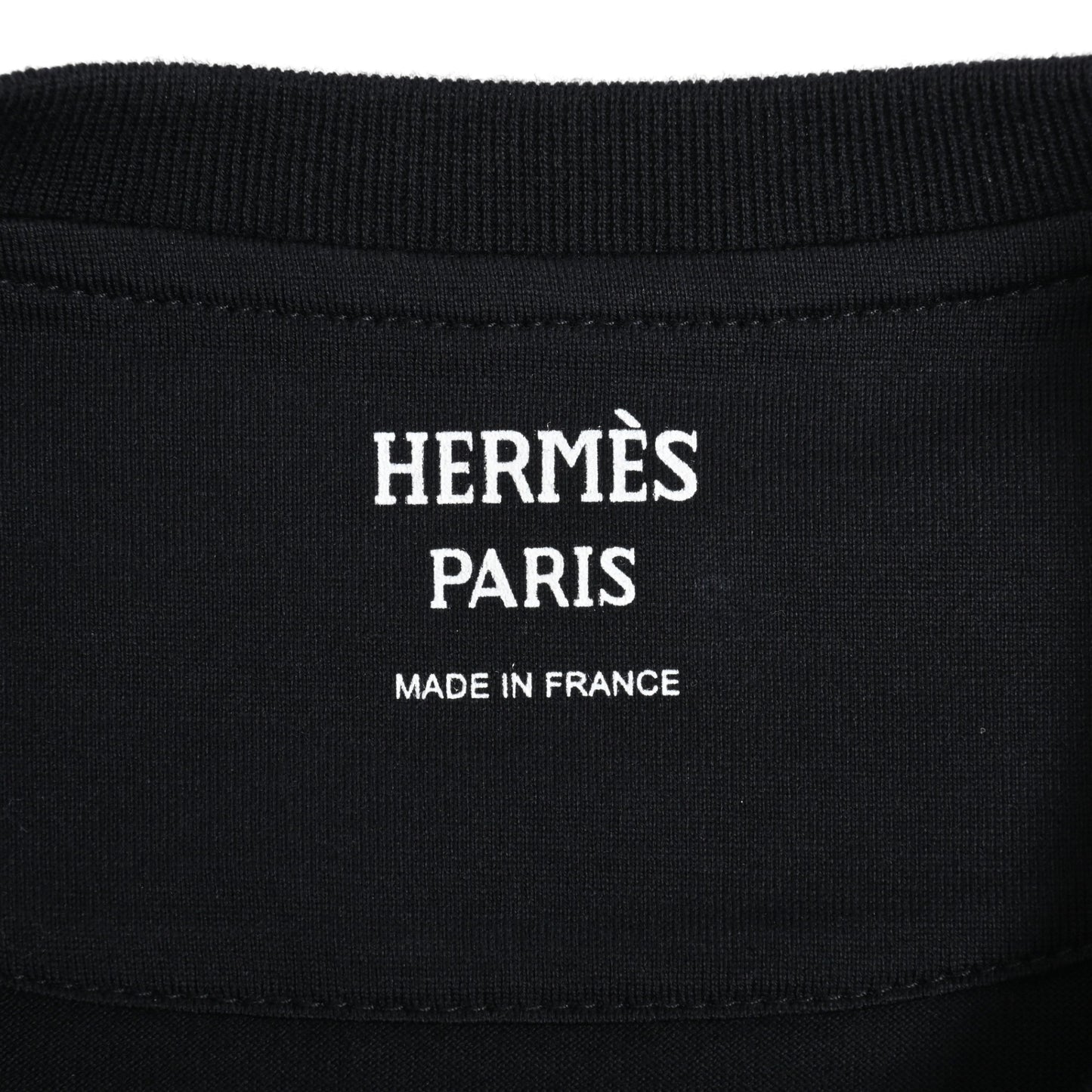 Tシャツ　ロゴプリント　コットン　ブラック　36