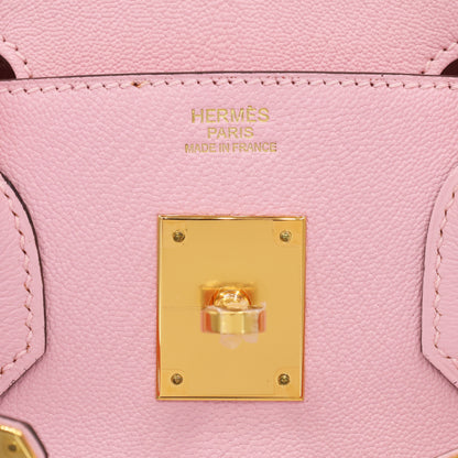 バーキン30　シェーブル　ローズサクラ　GP　X刻印