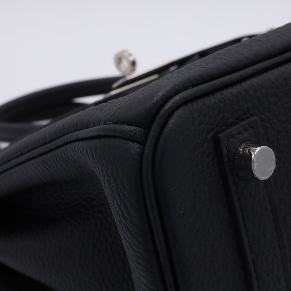 Birkin 25 Togo Black SS GStamp
