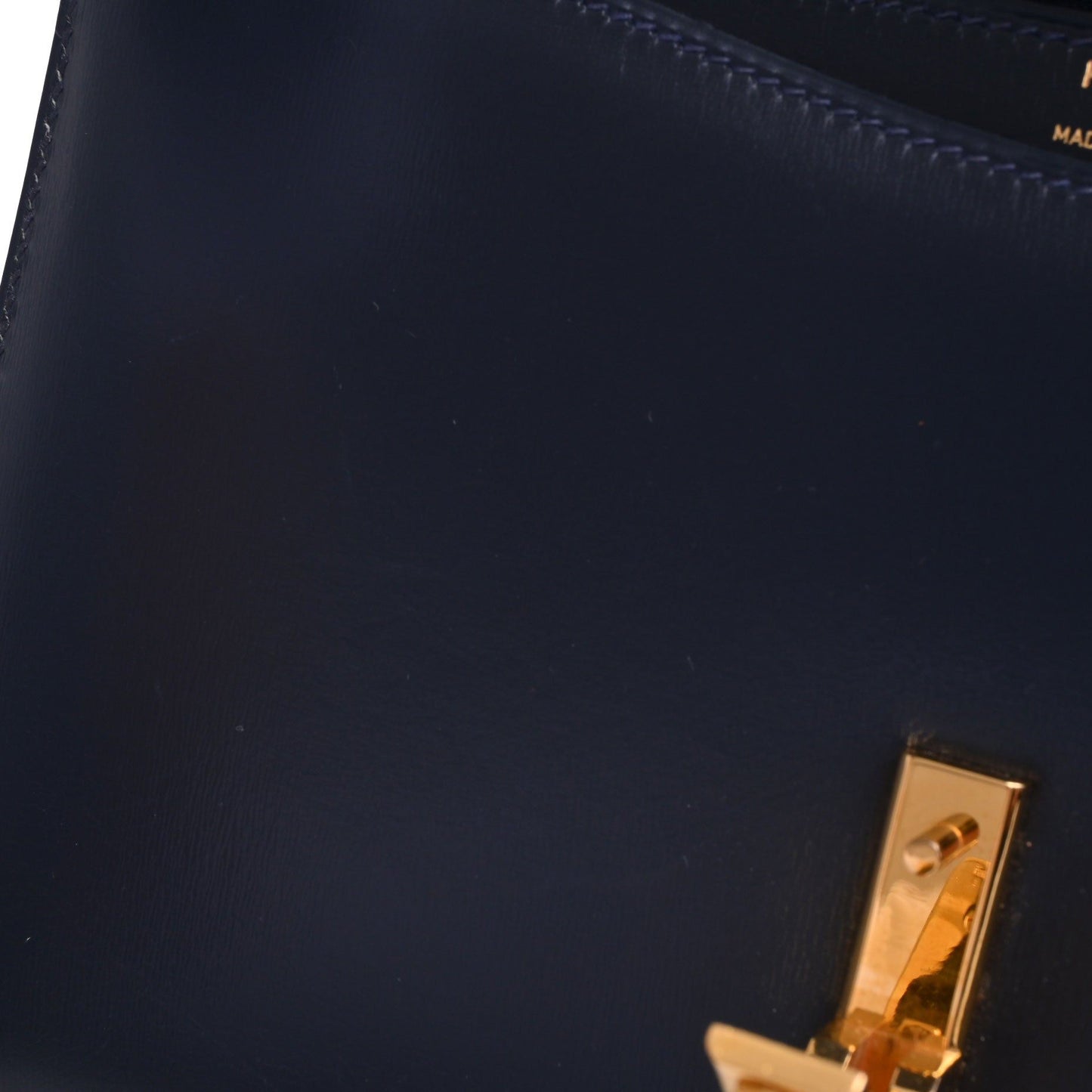 アルカザール　ボックスカーフ　ブルーインディゴ　GP　〇Ｎ刻印