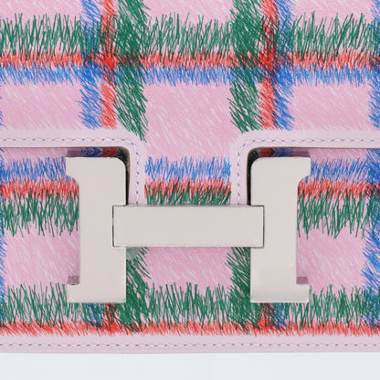 コンスタンスミニ　タータン　ヴォースイフト　モーヴペール　SS　K刻印